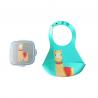 China Outside Dinner Cute Baby Bibs Set Colored High Durability Easy To Take Out wholesale