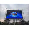 China Advertising Video Media facade Outdoor Full Color Led Display With Fixed Installation wholesale