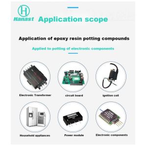 China Bulk Flame Retardant Silicone Epoxy Resin Potting Compound Glue For Electronics wholesale