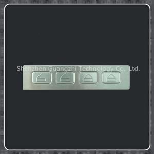 China Shockproof Function Button On Keyboard 304 Stainless Steel Anti Drilling supplier