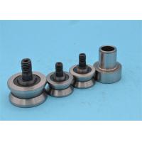 China Silver  High Speed Threaded Track Rollers Large Radial Load High Limiting Speed on sale