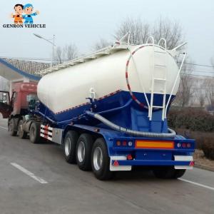 China Rapid unloading 3 axles dry bulk cement tanker trailer hot sale in Malaysia supplier