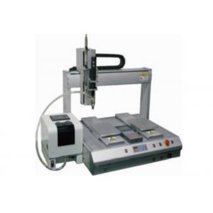 China Double Y Air Blowing Auto Robotic Soldering Machine 5-600mm/Sec supplier