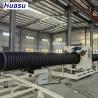China High Speed Double Wall Corrugated Pipe Production Line With Water Or Air Cooling And Planetary Cutting wholesale
