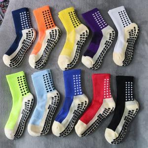 China Anti Slip Soccer Socks Cotton Football Socks Men Cycling Socks Size39-46 supplier