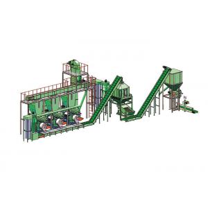 1tph To 20tph Wood Pellet Production Line 2 Rollers Biomass Pellet Making Machine