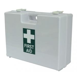 Emergency box first aid kit strong metal first aid large box in white
