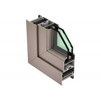 China Electrophoresis Aluminium Window Frame Profiles , Aluminum Window Frame Channel on sale