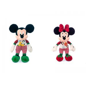 China Fashion Cute Disney Plush Toys Christmas Mickey And Minnie Mouse 40cm Height supplier