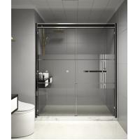 China KPN2009003  1200-2000X1950mm Double Sliding Glass Shower Doors , Shower Cubicle Doors With Double Wheels on sale