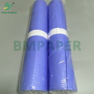 China Ruloirs d'impression d'une seule face papier bleu A1 Taille 24 x 50m 2' cœur supplier