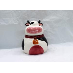 China Nancy Ceramic Kitchen Canister , Animal Cartoon Cookie Jar With Music Birthday Gifts supplier