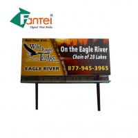 China Glossy Personalised Outdoor Plastic Banners Pvc With OEM Service on sale