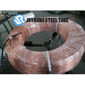 Brazed Single Wall Steel Tube EN10305-1 DC04 Copper Coated Bundy Tube 4.76*0.55mm