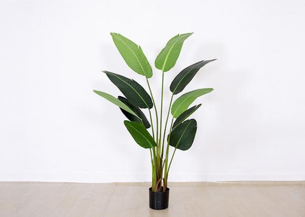 3-8 Ft Artificial Indoor Plants , Bird Of Paradise Artificial Bonsai Tree