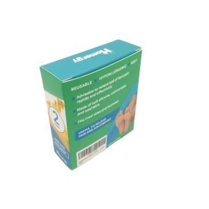 China Emballage personnalisé de boîte en papier imperméable pour lacets, coussinets adhésifs avec logo, impression couleur, enregistreur vocal supplier