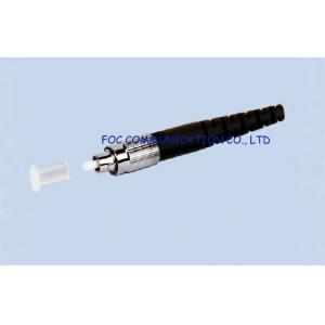 China Long Mesh Boot SM Simplex Fiber Optic FC Connector For Telecommunication Networks supplier