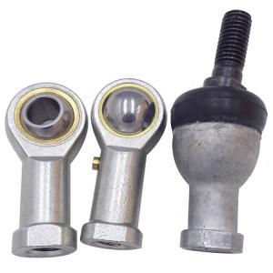 China M10*1.5 Automotive Straight Tie Rod Single Rod Ball Joint Bearing SQZ10-RS supplier