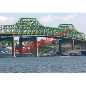 150t Load Capacity Structural Steel Bridge Designed As Per Astm Standard