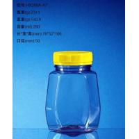 China Eco -Friendly Clear PET Jars Customized Plastic Mini Honey Recyclable Jar on sale