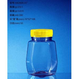 Eco -Friendly Clear PET Jars Customized Plastic Mini Honey Recyclable Jar