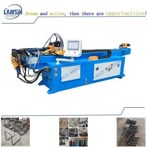4kw Hydraulic Pipe Bender Machine For Baby Cart Microcomputer Control