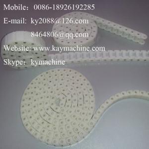 Plastic Chain Link 40P Plastic small pitch slat top chain mini pitch SS plastic case conveyor chains China manufacturer