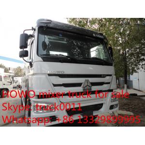 China SINO TRUK HOWO  High Efficient 6x4 high capacity concrete mixer trucks for sale supplier