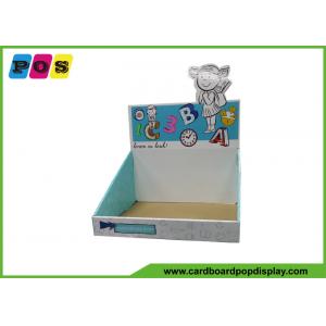 China Corrugated POS Countertop Cardboard Display Retail Box For Toys Promotion CDU082 supplier