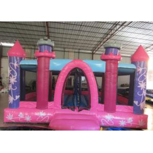 Princess Castle Kids Inflatable Bounce House 0.55mm Pvc Tarpaulin 3 - 15years Old Children