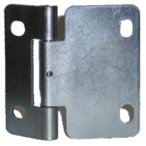 Nayun Industrial Doors Parts Intermediate Hinge Galvanized / Ral 9010