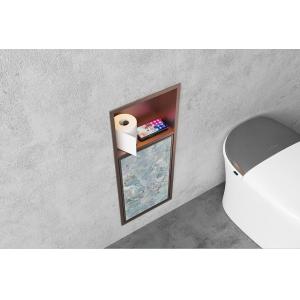 Stainless Steel Wall Recessed Bathroom Shower Niche With Shelf