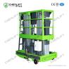China Palo doble 150kg que carga la plataforma de trabajo aéreo con altura de la plataforma del 14M wholesale