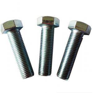 4.8 And 8.8 Grade M6 Hex Head Bolts Din933 Steel