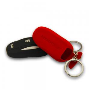 Car Fobpocket, Car Key Chain, Key Case, Key Cover for Tesla Model X (Red) Protect the Car Key