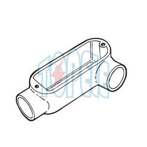 China 4 Inch Conduit Body,Industrial Metal Rigid Threaded Conduit Body ,LL Type Aluminum Threaded Rigid Conduit Body supplier