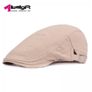 Adjustable Custom Logo Hats Cotton Travel Beret Cap for Adults