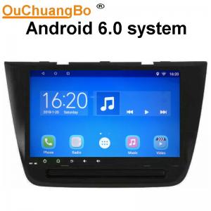 China Ouchuangbo 9 inch car radio multi media for MG zs with SWC BT gps navi 1080P Video 4 Cores android 6.0 system supplier