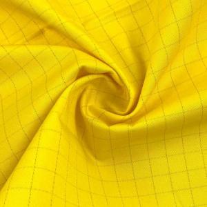 High Density TC Static Dissipative Fabric With ESD Carbon Stripe
