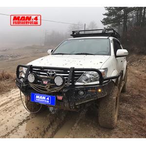 steel Front4x4 bumper offroad bull bar For toyota fortuner 2006