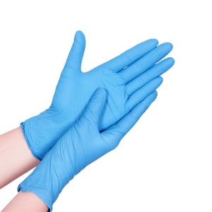 China FDA 510K Pure  Disposable Nitrile Gloves Medium Tear Resistant supplier