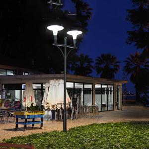 25W Power Solar House Stake Lights LED Outdoor Garden Lights
