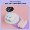 China 10000mAh 22.5W ユニバーサル ケーブル内蔵 電源バンク 黒 白 防火 ABS PC LED インジケータライト wholesale