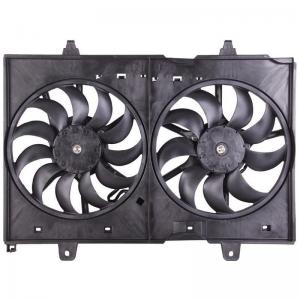 China Universal Plastic Auto Radiator Cooling Fan 12 Inch 80W/120W for Slim Electric Car 12v supplier