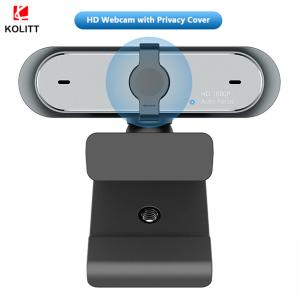 1920*1080P OEM Privacy Cover Webcam Distortion Free with Omni Directional Microphone