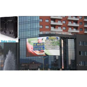 P8 Waterproof Outdoor Fixed Digital Led Advertising Panels Led TVs Screen Wall with High Brightness and Refresh Rate