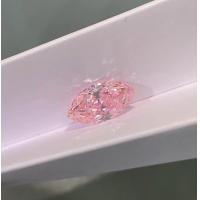 O laboratório criou Diamond Man Made Real Diamonds que colorido o laboratório criou a fonte principal Marquise Loose Diamond do anel de diamante do rosa