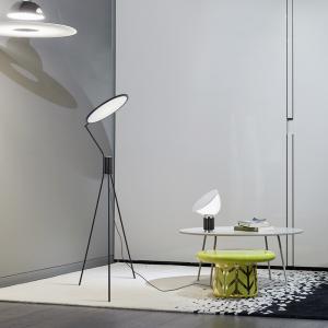 China Candeeiro de chão nórdico led moderno ferro tripé lâmpadas de chão para sala de estar quarto estudo luminária de chão (WH-MFL-78) supplier