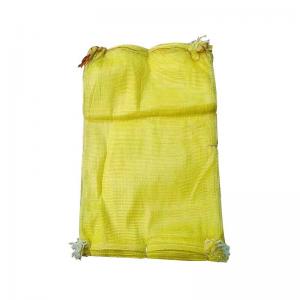 China PP Woven Sewing Mesh Net Bag For Vegetable Garlic Fruits 30*60CM supplier