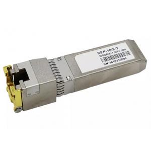 China 10G SFP Copper Module , Cat6a Cat7 Cable SFP Optical Module supplier